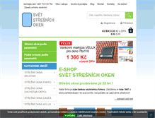 Tablet Screenshot of okna-stresni.cz